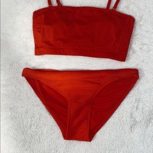 Red bikini